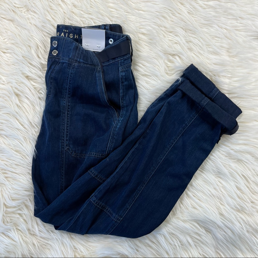 White House Black Market “The Straight Crop” size 00 New With Tags